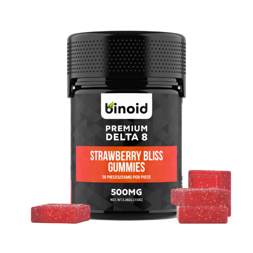 binoid delta 8 gummies strawberry bliss