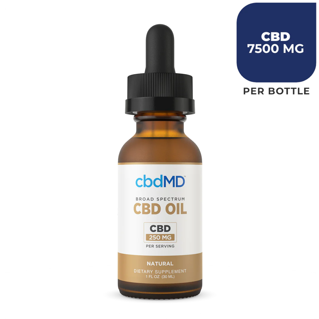 CBDMD CBD Oil Natural